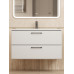 Тумба с раковиной для ванной 90 см, Uperwood Foster NEW, белая KFosterNEW90w Тумба с раковиной для ванной 90 см, Uperwood Foster NEW, белая KFosterNEW90w