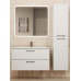 Тумба с раковиной для ванной 90 см, Uperwood Foster NEW, белая KFosterNEW90w Тумба с раковиной для ванной 90 см, Uperwood Foster NEW, белая KFosterNEW90w