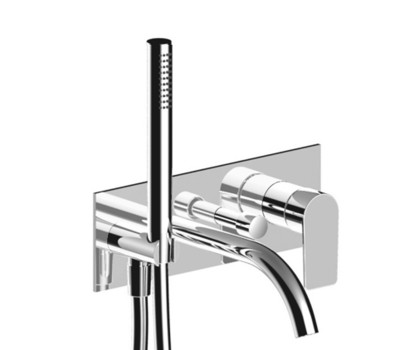 Смеситель для ванны Fantini Myo 61 02 V621B Хром 