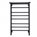 Полотенцесушитель электрический Comfysan Luce EC-8 80/40 с полкой, черный 
