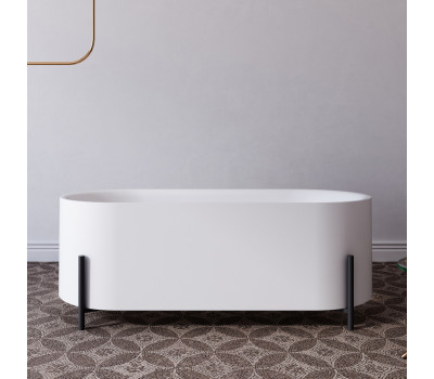 Акриловая ванна ABBER AB9443 белая 