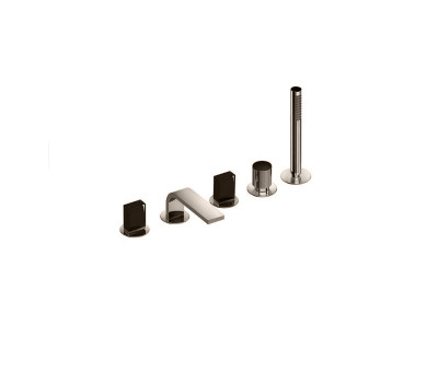 Смеситель на борт ванны Fantini  Venezia In 29 95 N565S Никель 