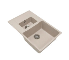 Кухонная мойка Grandex Aqua Topline 600113, бежевый