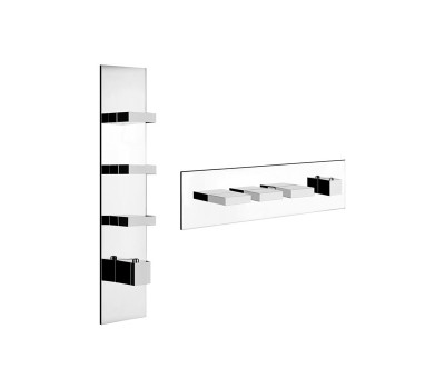 Термостат смеситель для душа GESSI Rettangolo 43026#031 Хром 