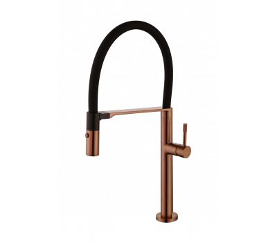 Смеситель для кухни UNO COPPER BRUSHED Boheme 114-CB брашированная медь 