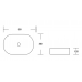 Раковина Misty Nuage MU0055B-MB 50 (черная) MU0055B-MB черный 