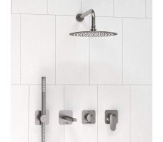 Душевая система WasserKRAFT Spree 1400 A1451.273.274.097.121.275.100.276 никель 