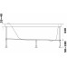 Ванна акриловая Azario Тенза 150х75 ТНВ0001 (рама и фронтальная панель отдельно)
