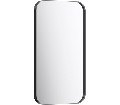 Зеркало 50*90 см, цвет чёрный AQWELLA RM0205BLK Черный 
