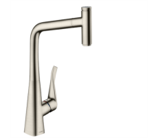 Смеситель для кухни Hansgrohe Kitchen 73803800 нержавейка 