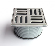 Решетка для трапа 56022 нержаейка, хром Bronze de Luxe 