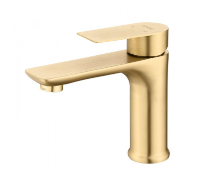 Смеситель для раковины Prohanss P35.10.03, золотой сатин 