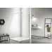 Душевая перегородка Azario CHICAGO Walk-in 90x195 см AZ-NAR6310 900 прозрачное стекло 8 мм, цвет профиля серебро 