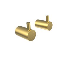 Комплект одинарных крючков IDDIS Petite, матовое золото PET2G02i41 Комплект одинарных крючков IDDIS Petite, матовое золото PET2G02i41