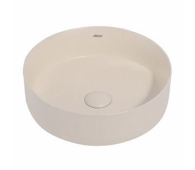 Раковина накладная ABBER Bequem AC2108MBE светло-бежевая матовая 