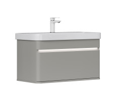 Тумба EQUIL Elegante 80 подвесная 1 ящ. амарок/белый (под раковину 9595-80) Тумба EQUIL Elegante 80 подвесная 1 ящ. амарок/белый (под раковину 9595-80)