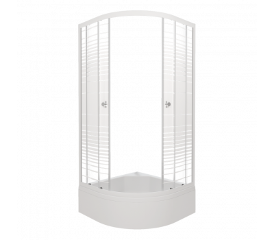 Душевое ограждение Полосы 100*100 В Triton Щ0000061787 