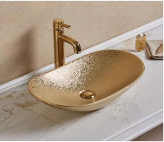 Умывальник CeramaLux 7811ASJ Золотой Умывальник CeramaLux 7811ASJ Золотой