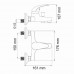 Смеситель для ванны WasserKRAFT Isen 2600 2601 Хром 