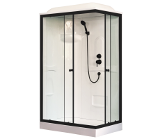 Душевая кабина Royal Bath RB 8120HP1-T-BL (прозрачное) левая 