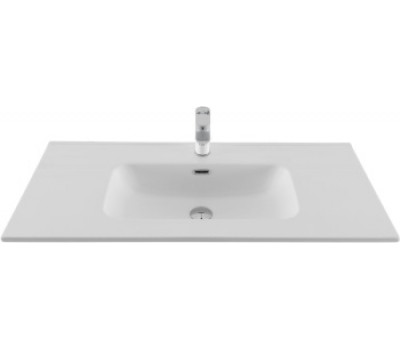 Раковина Aquanet Flat 100 белая матовая Раковина Aquanet Flat 100 белая матовая