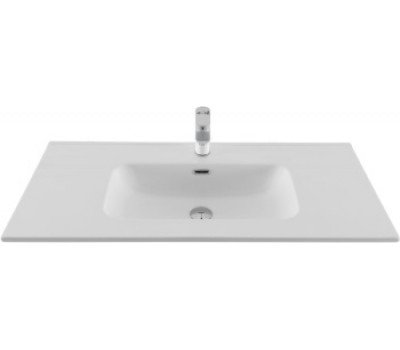 Раковина Aquanet Flat 100 белая матовая 