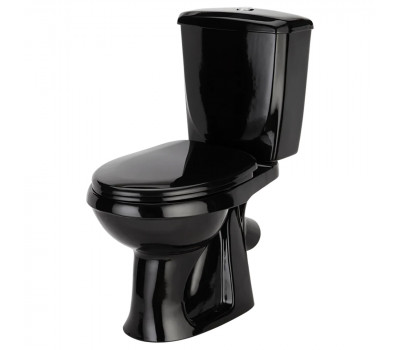 Унитаз-компакт Оскольская керамика Элисса Оптима У Стандарт моно, сиденье полипропилен, черный 43974110302 Унитаз-компакт Оскольская керамика Элисса Оптима У Стандарт моно, сиденье полипропилен, черный 43974110302