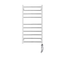 Полотенцесушитель электрический Domoterm Куба Куба П10 500х1000 ER Хром Полотенцесушитель электрический Domoterm Куба Куба П10 500х1000 ER Хром