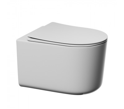 Унитаз ABBER Ultra AC1302 подвесной белый с ультратонким ободком 