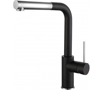 Смеситель для кухни Rivelato Albano Г-обр.с выдвижной лейкой D-35ммcromo 1573503 antracite cromo Смеситель для кухни Rivelato Albano Г-обр.с выдвижной лейкой D-35ммcromo 1573503 antracite cromo