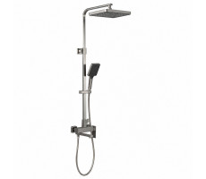 Душевая система FRAP F2491-9, оружейная сталь Душевая система FRAP F2491-9, оружейная сталь