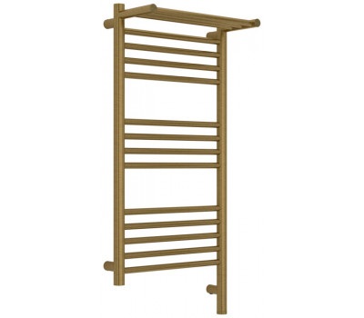 Полотенцесушитель Сунержа Богема 3.1 с 1 полкой шгв 432*215*924 нижнее справа МЭМ цвет-латунь состаренная 051-6007-8040 