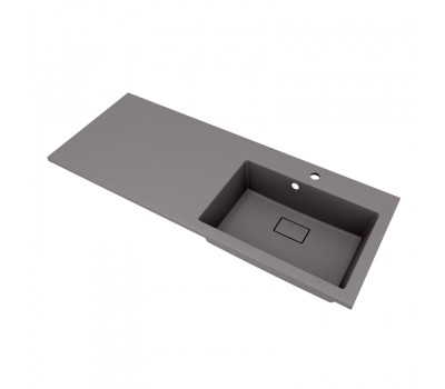 Раковина Florentina Аванти 120 см 10.310.0R120.307, серый шёлк 