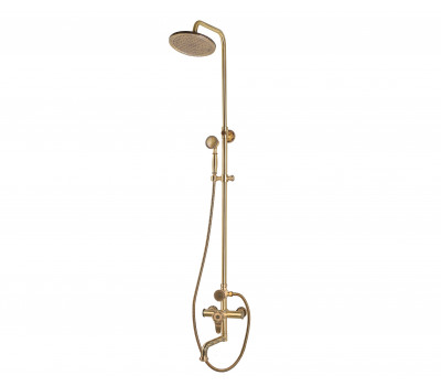 Комплект для ванны и душа излив 10 см Bronze de Luxe WINDSOR 10120PR бронза 