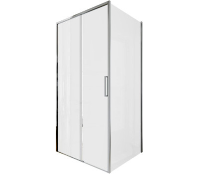 Душевой уголок Aquanet Pleasure Evo 100x90 AE65-100x90-CT профиль хром, прозрачное стекло Душевой уголок Aquanet Pleasure Evo 100x90 AE65-100x90-CT профиль хром, прозрачное стекло