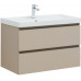 Тумба с раковиной Aquanet Вега 2.0 80 2 ящ. цв.бежевый (раковина Ирис) 00344754 Тумба с раковиной Aquanet Вега 2.0 80 2 ящ. цв.бежевый (раковина Ирис) 00344754