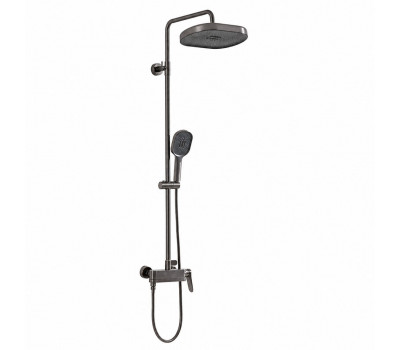 Душевая система GAPPO G2410-9, оружейная сталь 