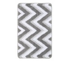 Коврик для ванной Fixsen River  серый 50х80 см.  FX-5004K 