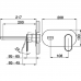 Смеситель для раковины CISAL LineaViva LV00551021 
