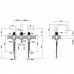 Смеситель для раковины GESSI Inciso 58012#246 Золото 