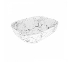 Раковина чаша Maretti FL13NS25-740MR, белый мрамор 