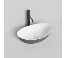 Раковина Salini Noemi 1101203SMRH RAL9011 S-stone  