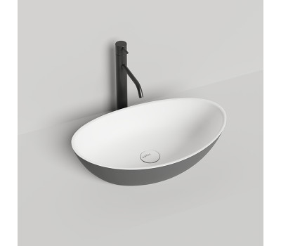 Раковина Salini Noemi 1101203SMRH RAL9011 S-stone  