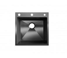 Мойка ULGRAN STEEL 500 Х 500, цвет «вороненая сталь» US 500х500-003 