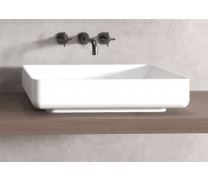 Раковина накладная ABBER Stein AS2629 белая матовая 