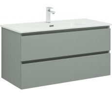 Тумба с раковиной Aquanet Вега 2.0 100 2 ящ. цв.мисти грин (раковина Flat) 00344772 Тумба с раковиной Aquanet Вега 2.0 100 2 ящ. цв.мисти грин (раковина Flat) 00344772