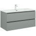 Тумба с раковиной Aquanet Вега 2.0 100 2 ящ. цв.мисти грин (раковина Flat) 00344772 Тумба с раковиной Aquanet Вега 2.0 100 2 ящ. цв.мисти грин (раковина Flat) 00344772