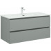 Тумба с раковиной Aquanet Вега 2.0 100 2 ящ. цв.мисти грин (раковина Flat) 00344772 Тумба с раковиной Aquanet Вега 2.0 100 2 ящ. цв.мисти грин (раковина Flat) 00344772