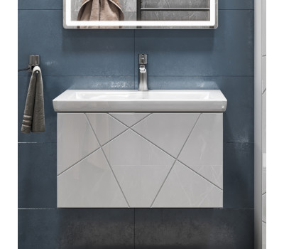 Тумба под раковину VIGO Geometry 700-0-1 Como навесная 34  