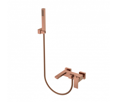 Смеситель для ванны QUBIC Copper Brushed Boheme 473-CB брашированная медь 